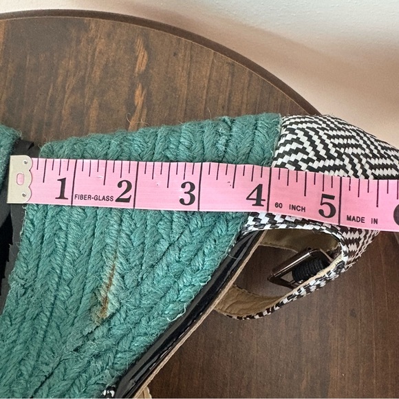 Vintage Stuart Weitzman Espadrille Wedge Platforms 39 - Picture 9 of 9